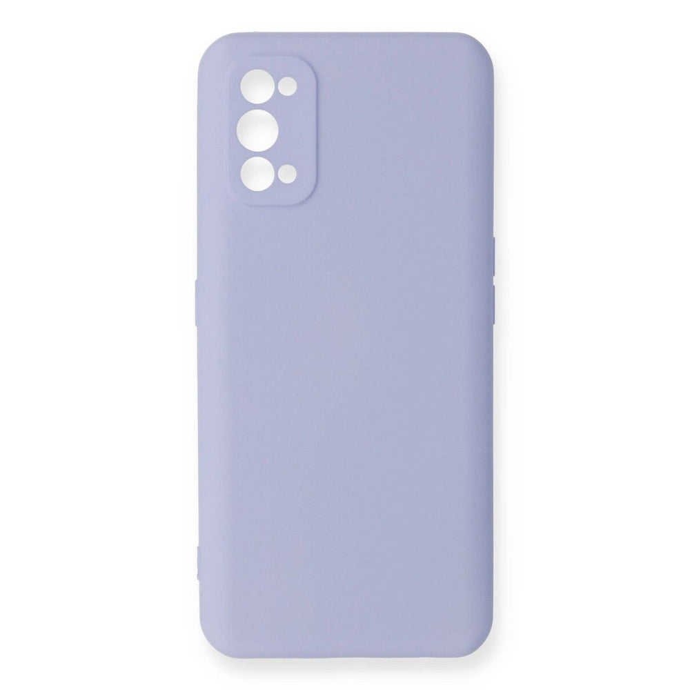 Realme 7 Pro Kılıf Nano İçi Kadife Silikon - Lila