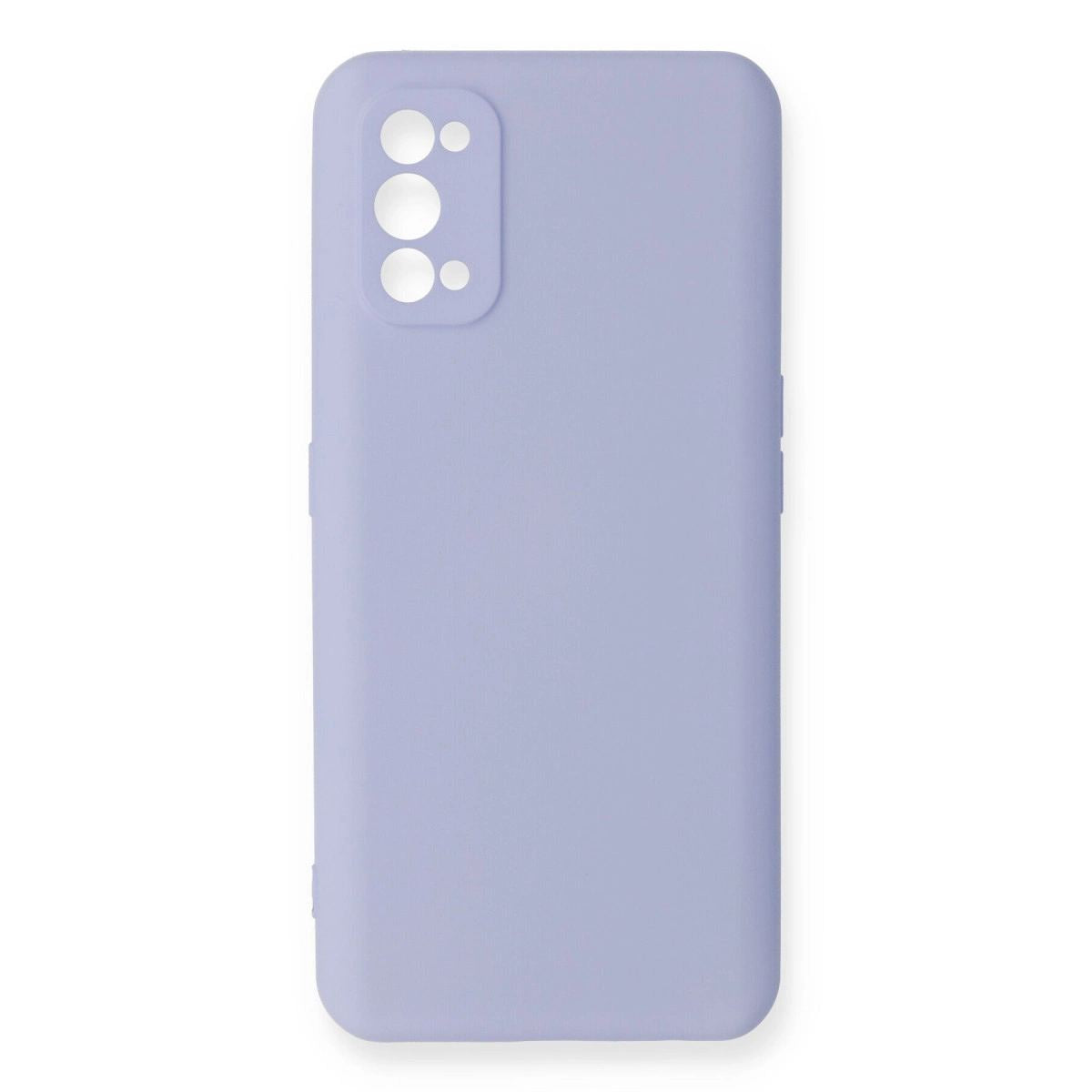 Realme 7 Pro Kılıf Nano İçi Kadife Silikon - Lila