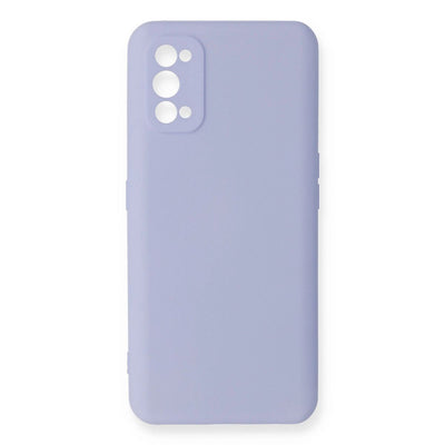 Realme 7 Pro Kılıf Nano İçi Kadife Silikon - Lila