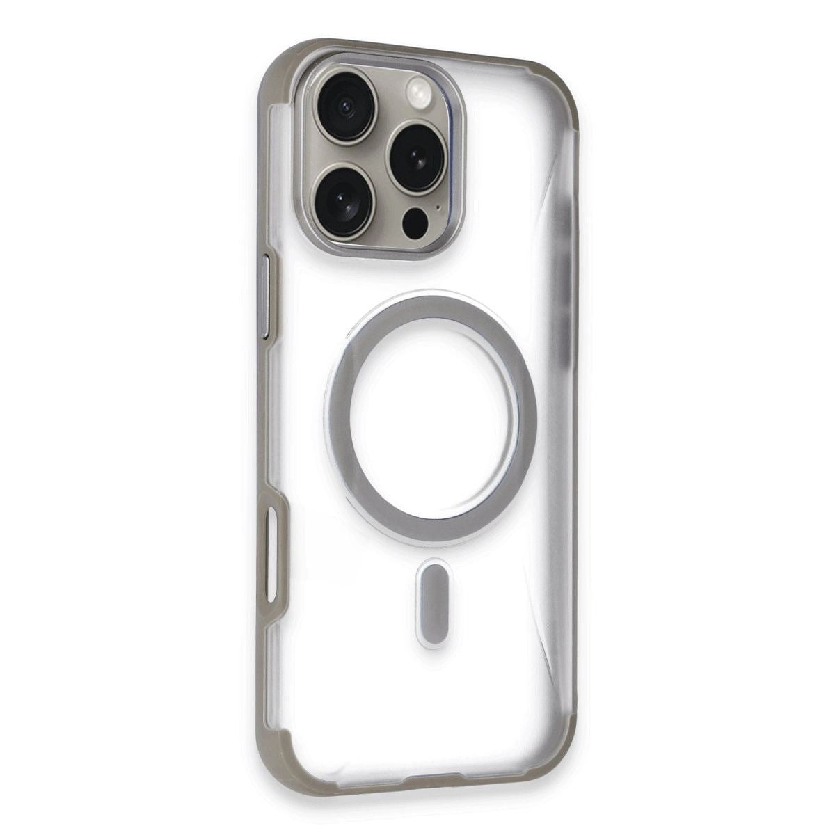 Joko Apple İphone 16 Pro Max Hilton Magsafe Kapak - Titan Gri