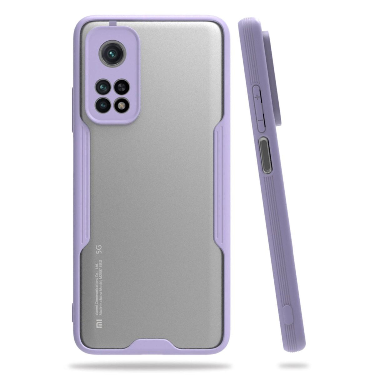 Xiaomi Mi 10t Pro Kılıf Platin Silikon - Lila
