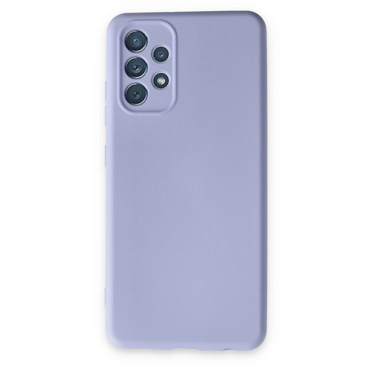Samsung Galaxy A13 4g Kılıf Nano İçi Kadife Silikon - Lila