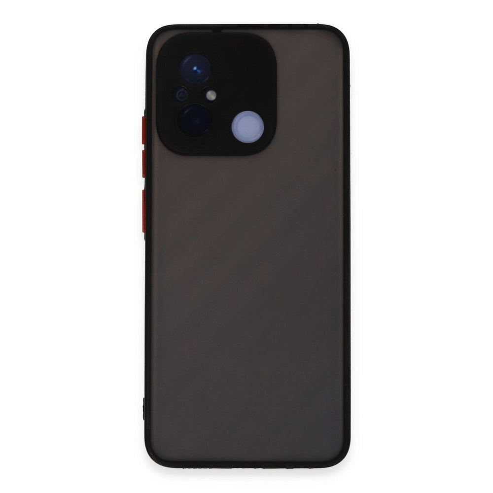 Xiaomi Redmi 12c Kılıf Montreal Silikon Kapak - Siyah