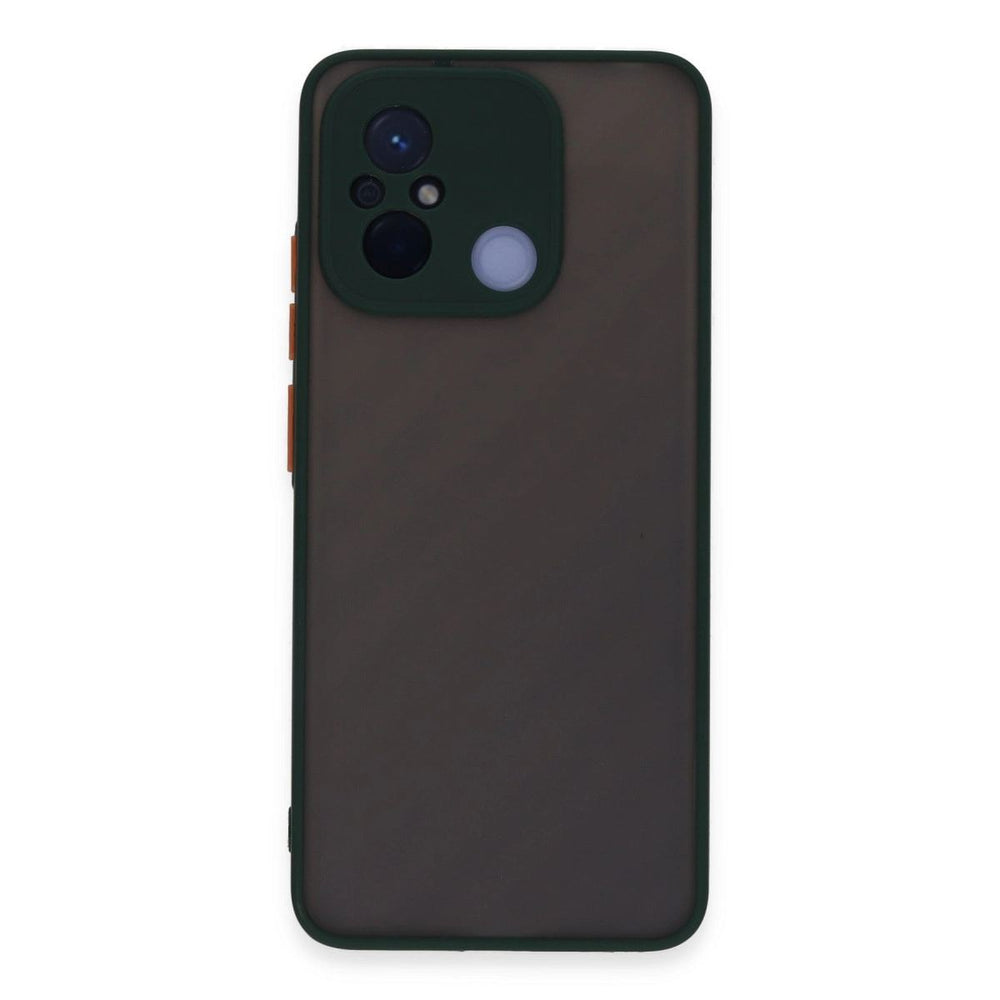 Xiaomi Redmi 12c Kılıf Montreal Silikon Kapak - Yeşil
