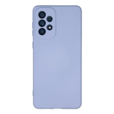 Samsung Galaxy A23 4g Kılıf Nano İçi Kadife Silikon - Lila