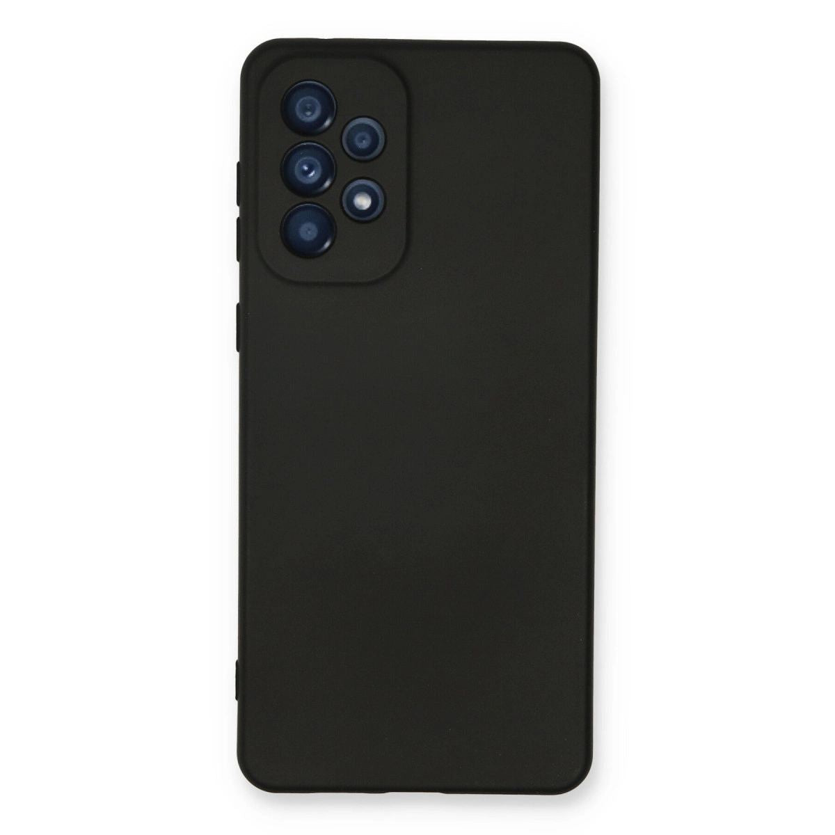 Samsung Galaxy A33 5g Kılıf Nano İçi Kadife Silikon - Siyah