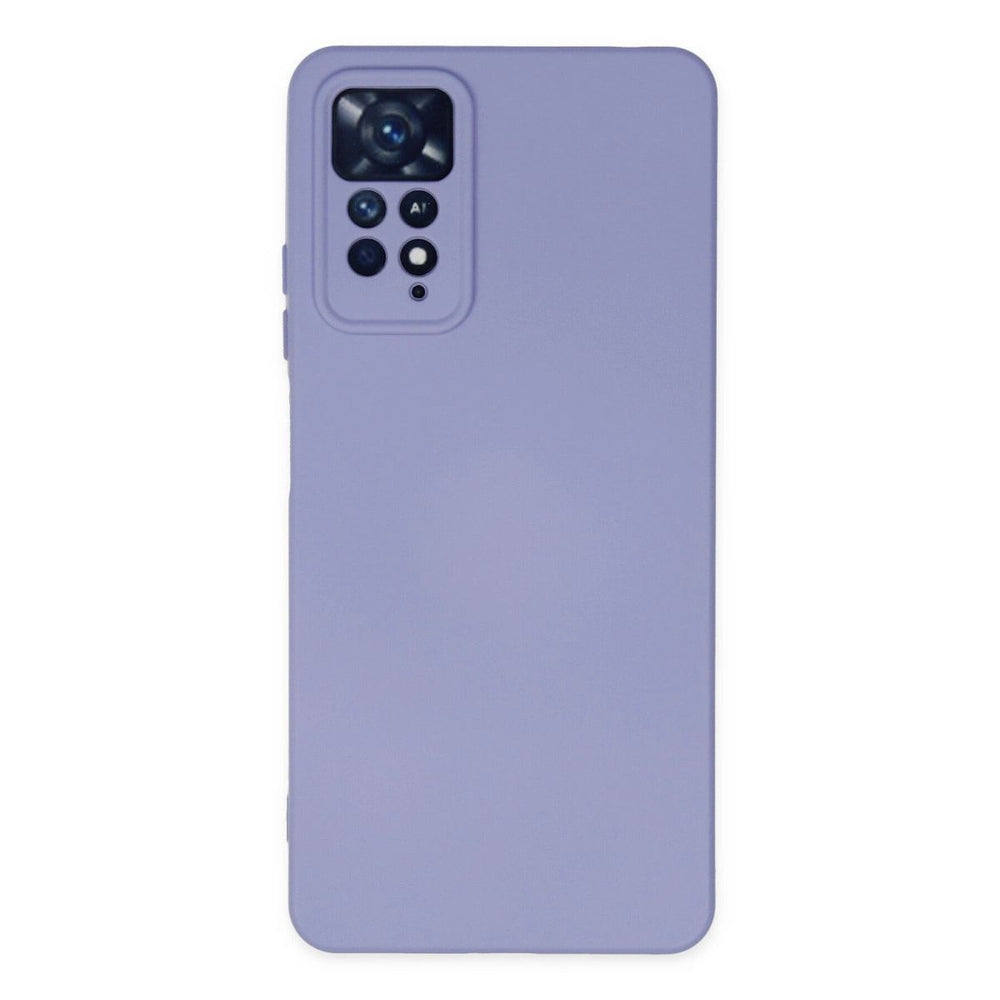 Xiaomi Redmi Note 11 Pro Kılıf Nano İçi Kadife Silikon - Lila
