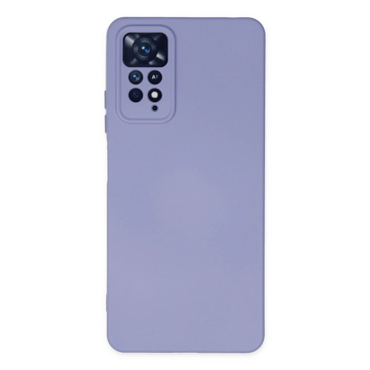 Xiaomi Redmi Note 11 Pro Kılıf Nano İçi Kadife Silikon - Lila