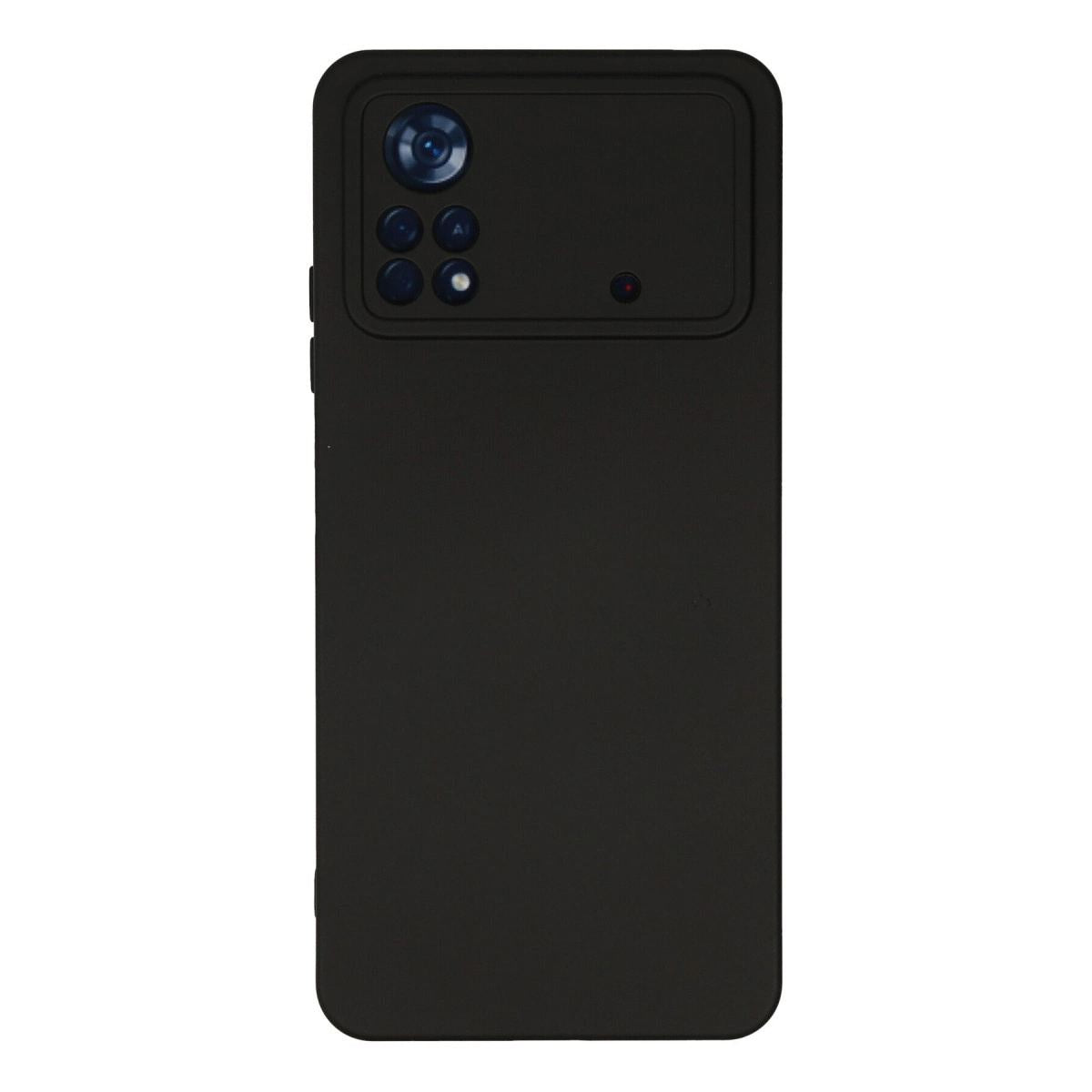 Xiaomi Poco X4 Pro 5g Kılıf Nano İçi Kadife Silikon - Siyah