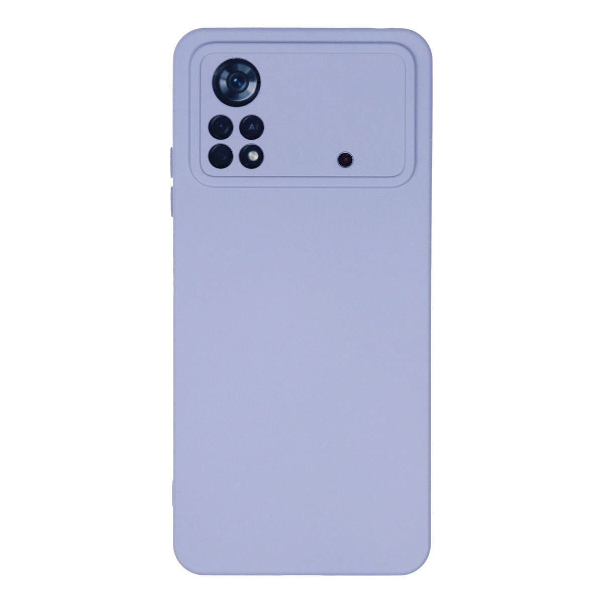 Xiaomi Poco X4 Pro 5g Kılıf Nano İçi Kadife Silikon - Lila
