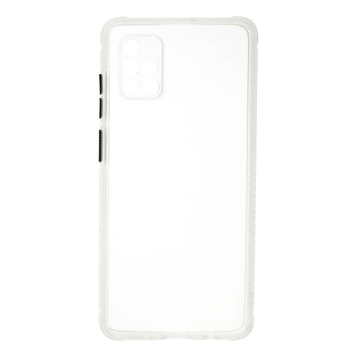 Samsung Galaxy A71 Kılıf Miami Şeffaf Silikon - Şeffaf