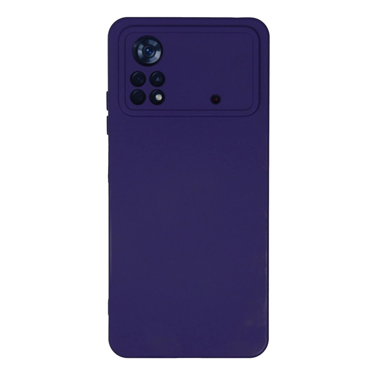 Xiaomi Poco X4 Pro 5g Kılıf Nano İçi Kadife Silikon - Mor