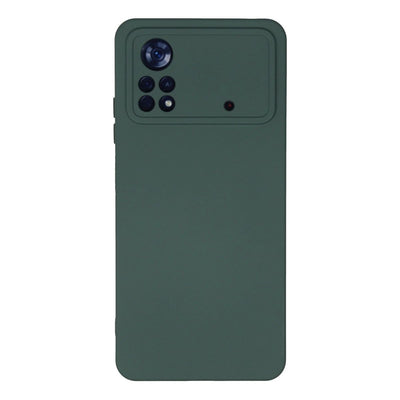 Xiaomi Poco X4 Pro 5g Kılıf Nano İçi Kadife Silikon - Koyu Yeşil