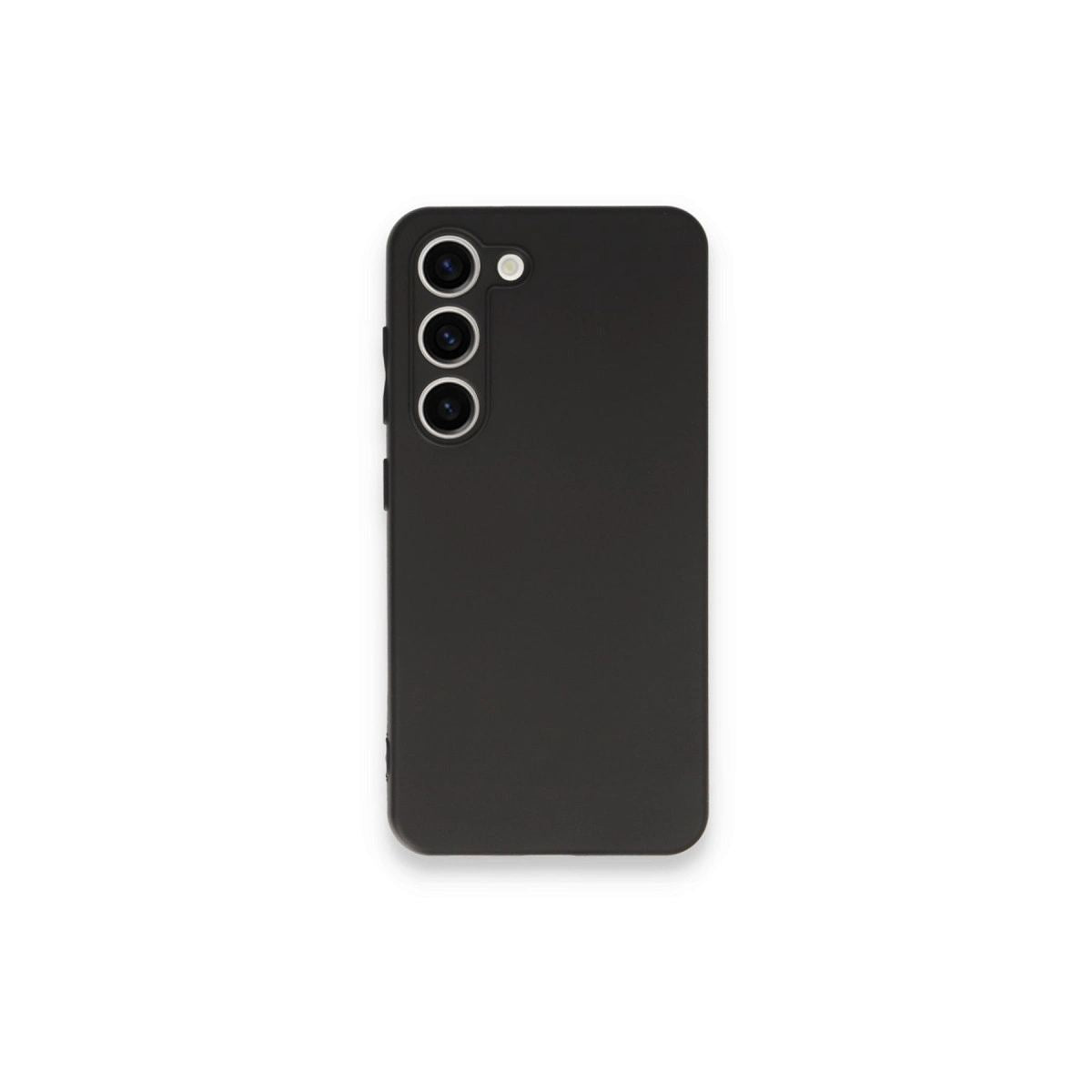 Samsung Galaxy S23 Plus Kılıf First Silikon - Siyah