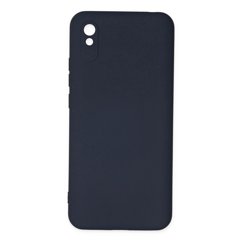 Xiaomi Redmi 9a Kılıf Nano İçi Kadife Silikon - Lacivert