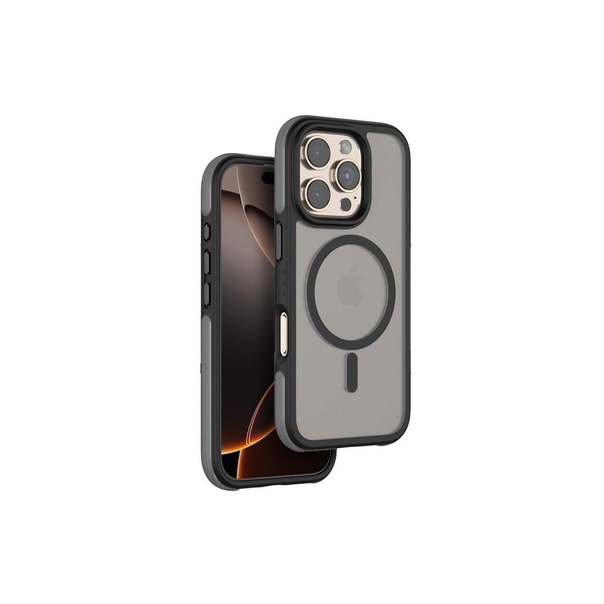 Venco Apple İphone 16 Pro Orbit Magsafe Kapak - Siyah