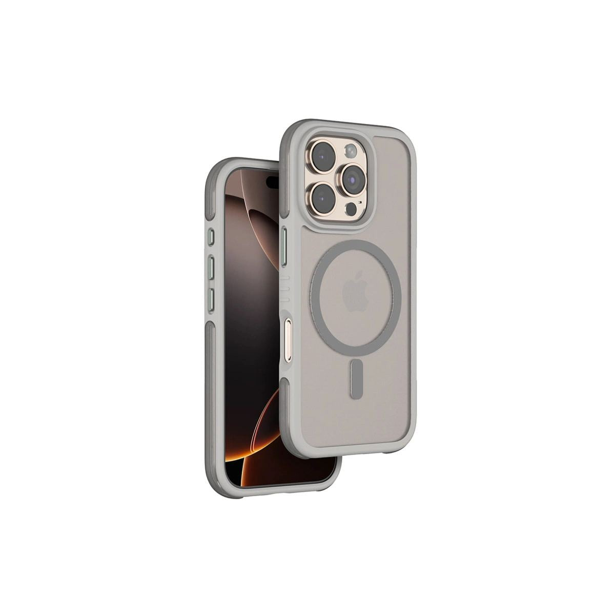 Venco Apple İphone 16 Pro Max Orbit Magsafe Kapak - Titan Gri