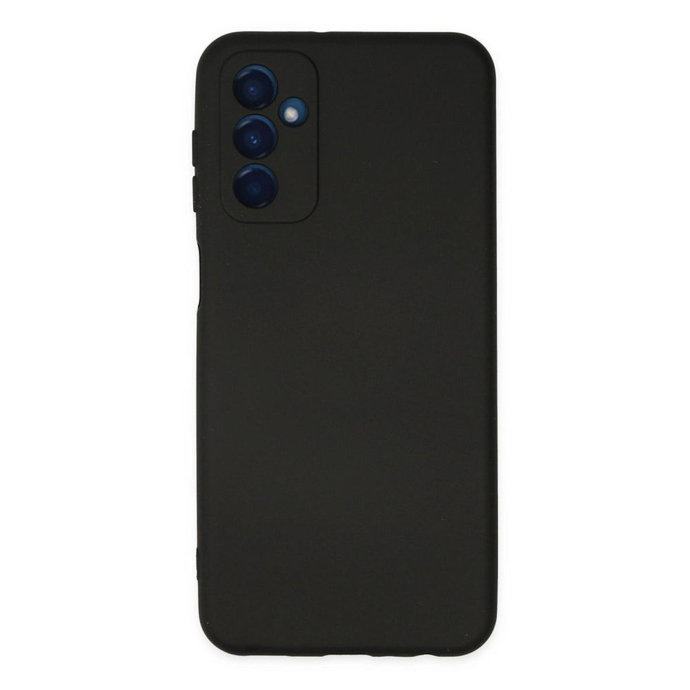 Samsung Galaxy M23 Kılıf Nano İçi Kadife Silikon - Siyah