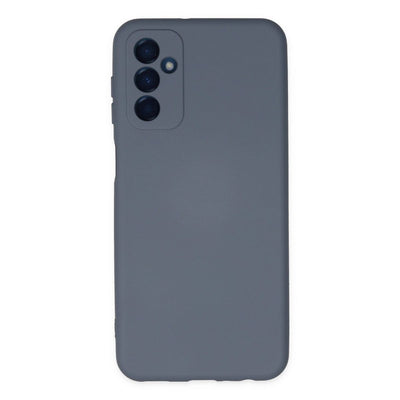Samsung Galaxy M23 Kılıf Nano İçi Kadife Silikon - Gri