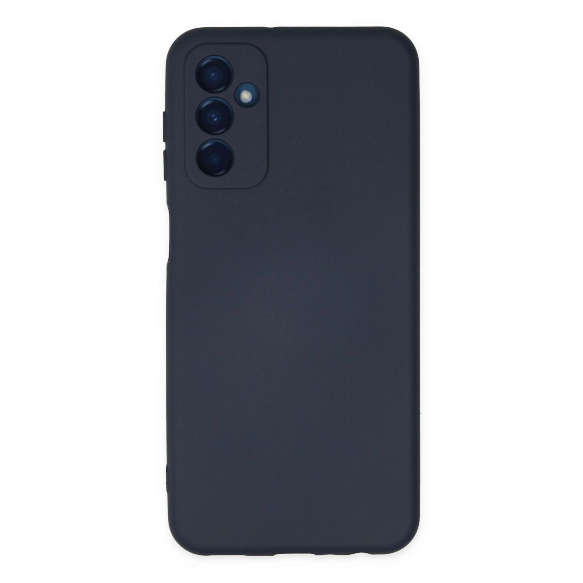 Samsung Galaxy M23 Kılıf Nano İçi Kadife Silikon - Lacivert