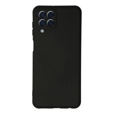 Samsung Galaxy M33 Kılıf Nano İçi Kadife Silikon - Siyah