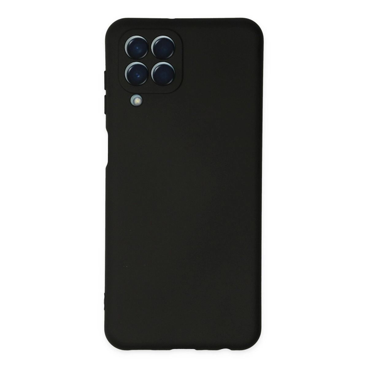 Samsung Galaxy M33 Kılıf Nano İçi Kadife Silikon - Siyah