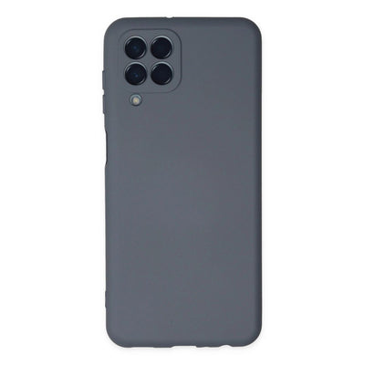 Samsung Galaxy M33 Kılıf Nano İçi Kadife Silikon - Gri