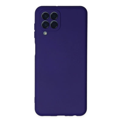 Samsung Galaxy M33 Kılıf Nano İçi Kadife Silikon - Mor