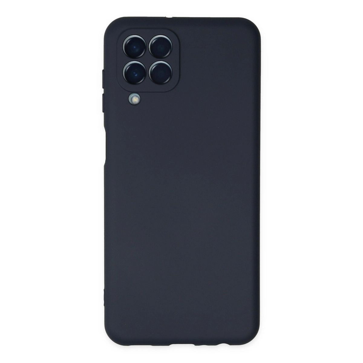 Samsung Galaxy M33 Kılıf Nano İçi Kadife Silikon - Lacivert