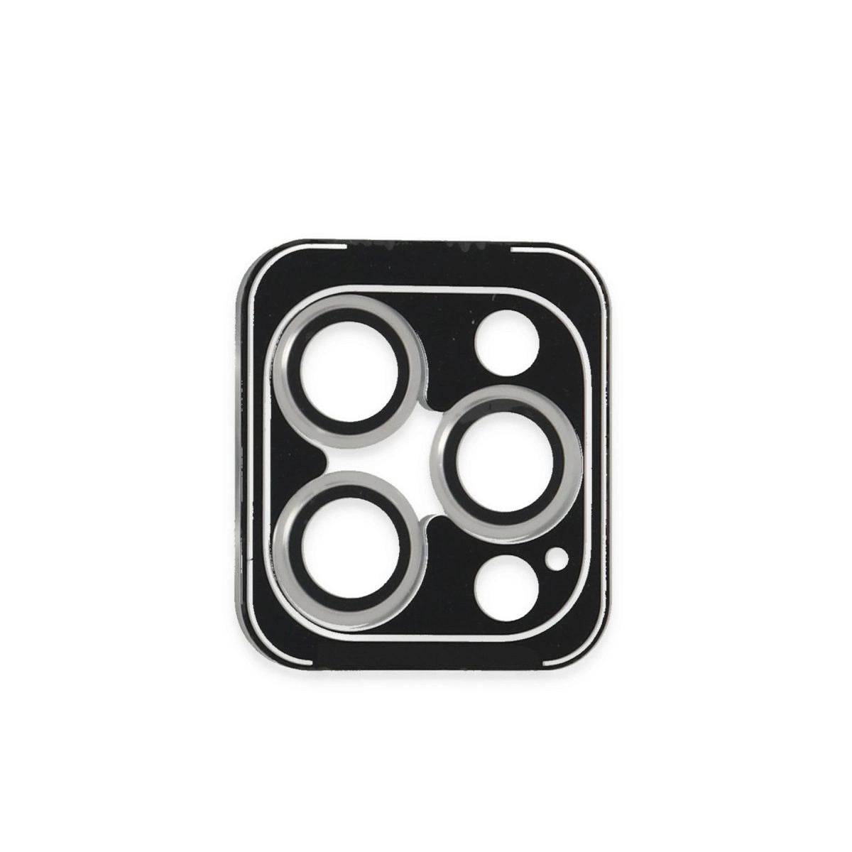 Joko Apple İphone 16 Pro Max Pvd Metal Kamera Lens - Gümüş