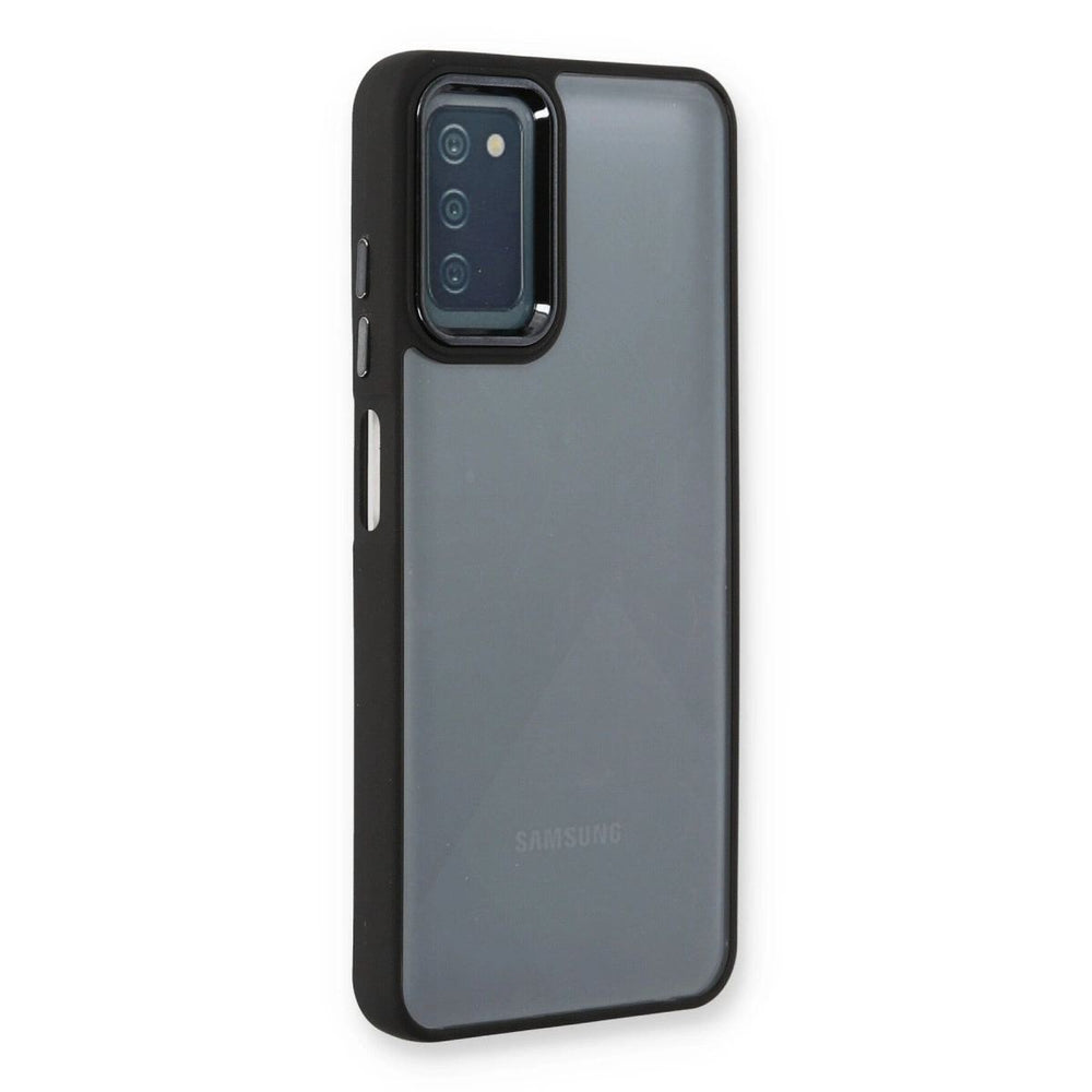 Samsung Galaxy A03s Kılıf Dora Kapak - Siyah