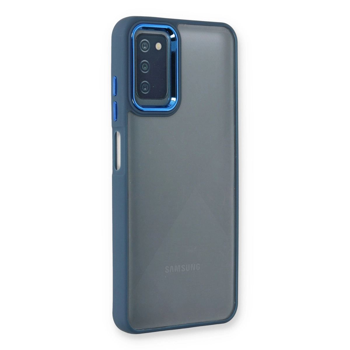 Samsung Galaxy A03s Kılıf Dora Kapak - Mavi