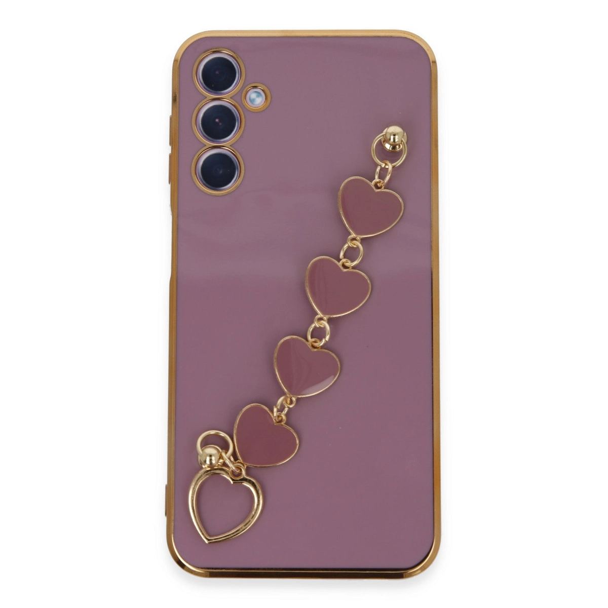 Samsung Galaxy A24 4g Kılıf Esila Silikon - Mor