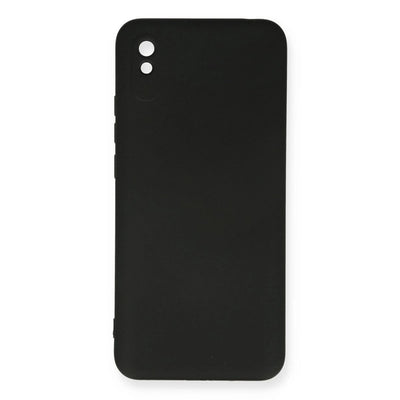 Xiaomi Redmi 9a Kılıf Nano İçi Kadife Silikon - Siyah