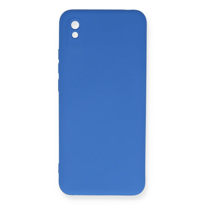 Xiaomi Redmi 9a Kılıf Nano İçi Kadife Silikon - Mavi