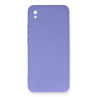 Xiaomi Redmi 9a Kılıf Nano İçi Kadife Silikon - Lila