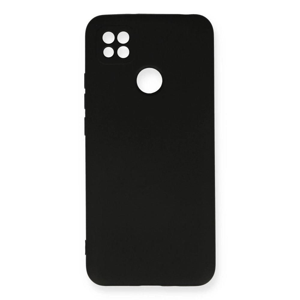 Xiaomi Redmi 9c Kılıf Nano İçi Kadife Silikon - Siyah