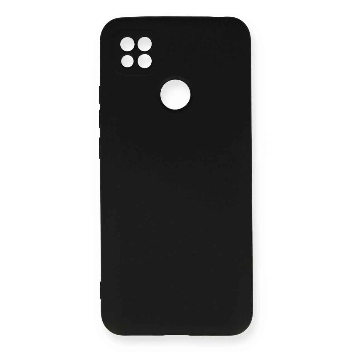 Xiaomi Redmi 9c Kılıf Nano İçi Kadife Silikon - Siyah