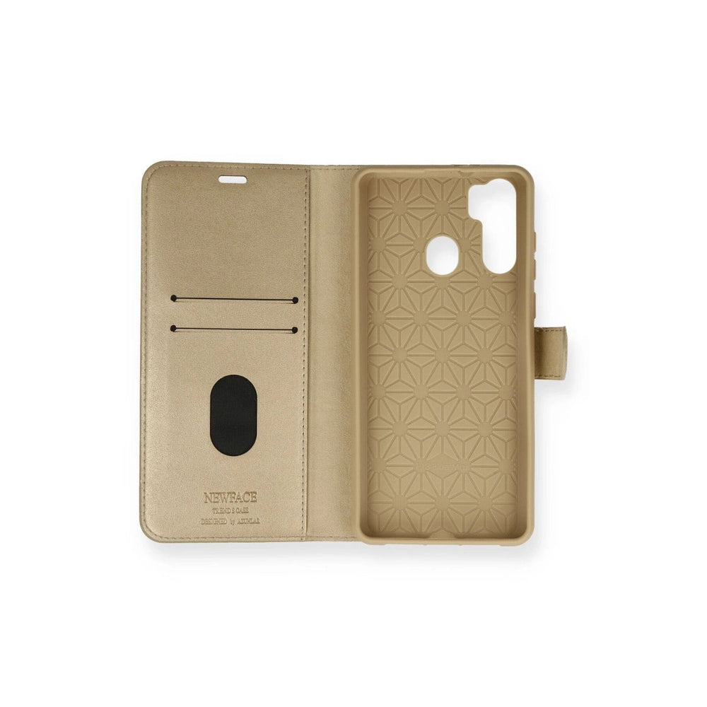 Reeder P13 Blue Max Kılıf Trend S Plus Kapaklı Kılıf - Gold