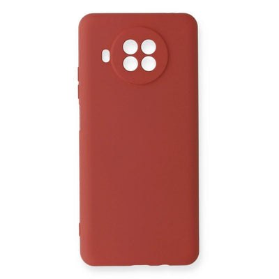 Xiaomi Mi 10t Lite Kılıf Nano İçi Kadife Silikon - Kiremit