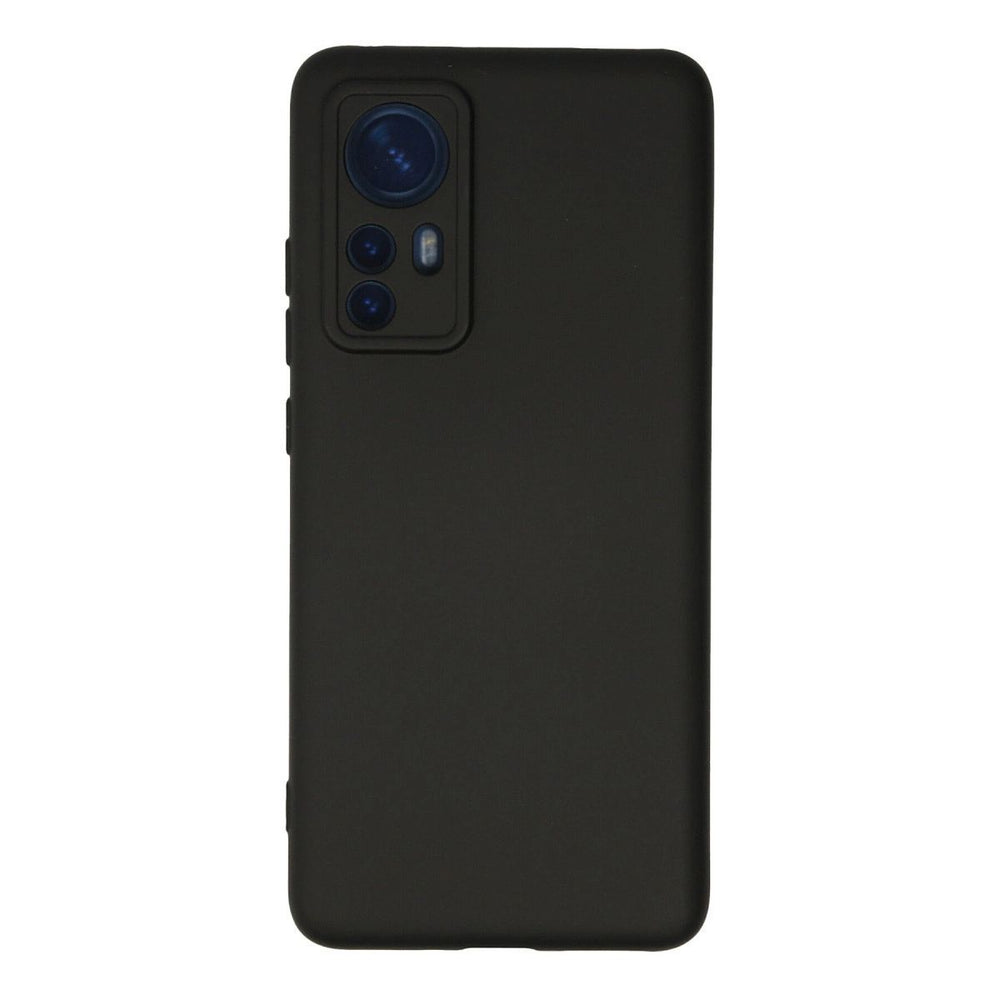 Xiaomi Mi 12 Kılıf Nano İçi Kadife Silikon - Siyah