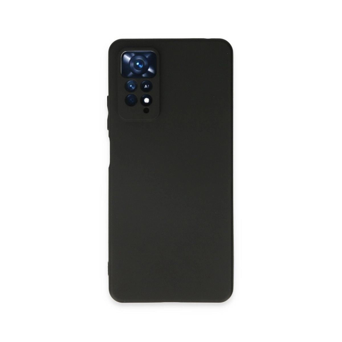 Xiaomi Redmi Note 11 Kılıf First Silikon - Siyah