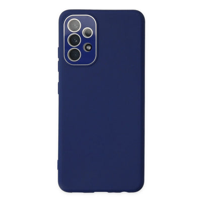 Samsung Galaxy A33 5g Kılıf Lansman Glass Kapak - Sky Blue