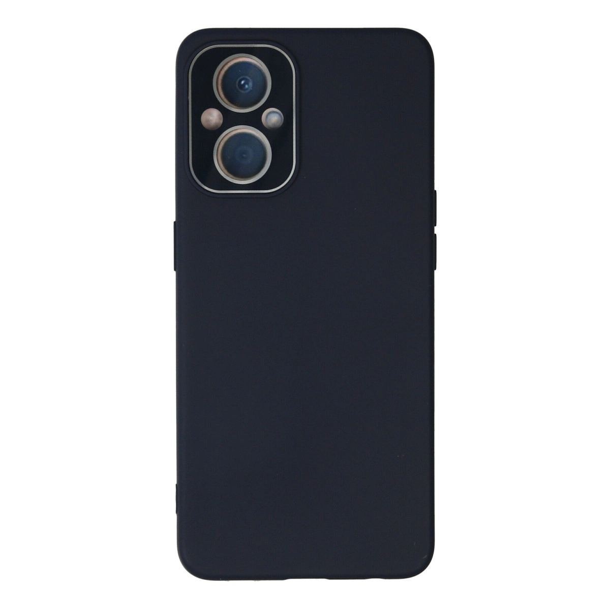 Oppo Reno 7 Lite Kılıf Lansman Glass Kapak - Lacivert