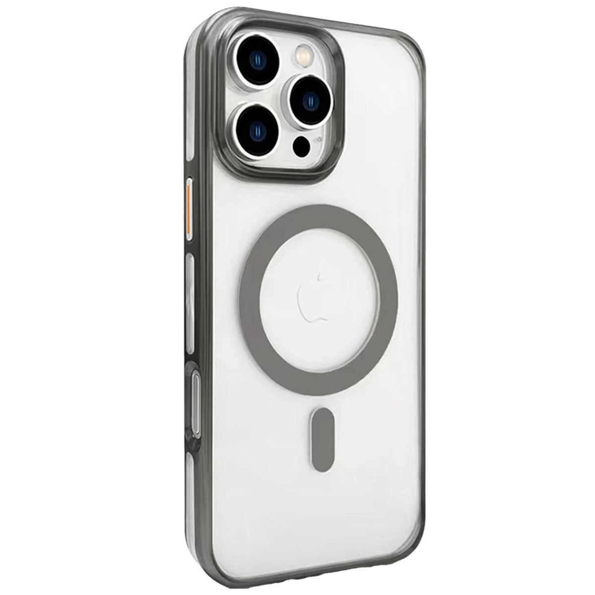 Joko Apple İphone 16 Pro Gleam Pc Sert Magsafe Kılıf - Titan Gri