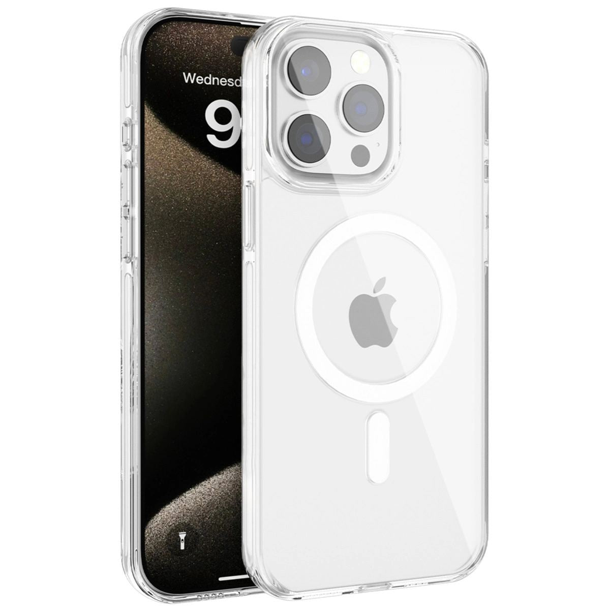Joko Apple İphone 15 Pro Gleam Pc Sert Magsafe Kılıf - Şeffaf