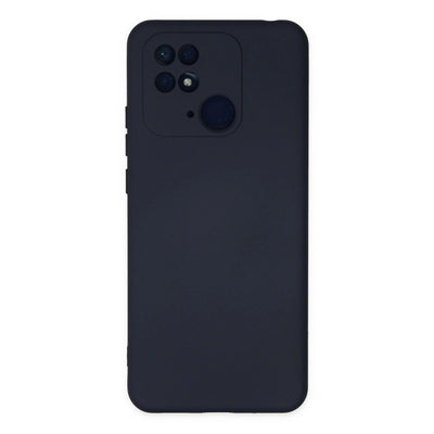 Xiaomi Redmi 10c Kılıf Nano İçi Kadife Silikon - Lacivert