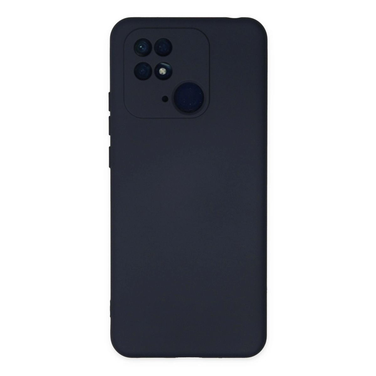 Xiaomi Redmi 10c Kılıf Nano İçi Kadife Silikon - Lacivert