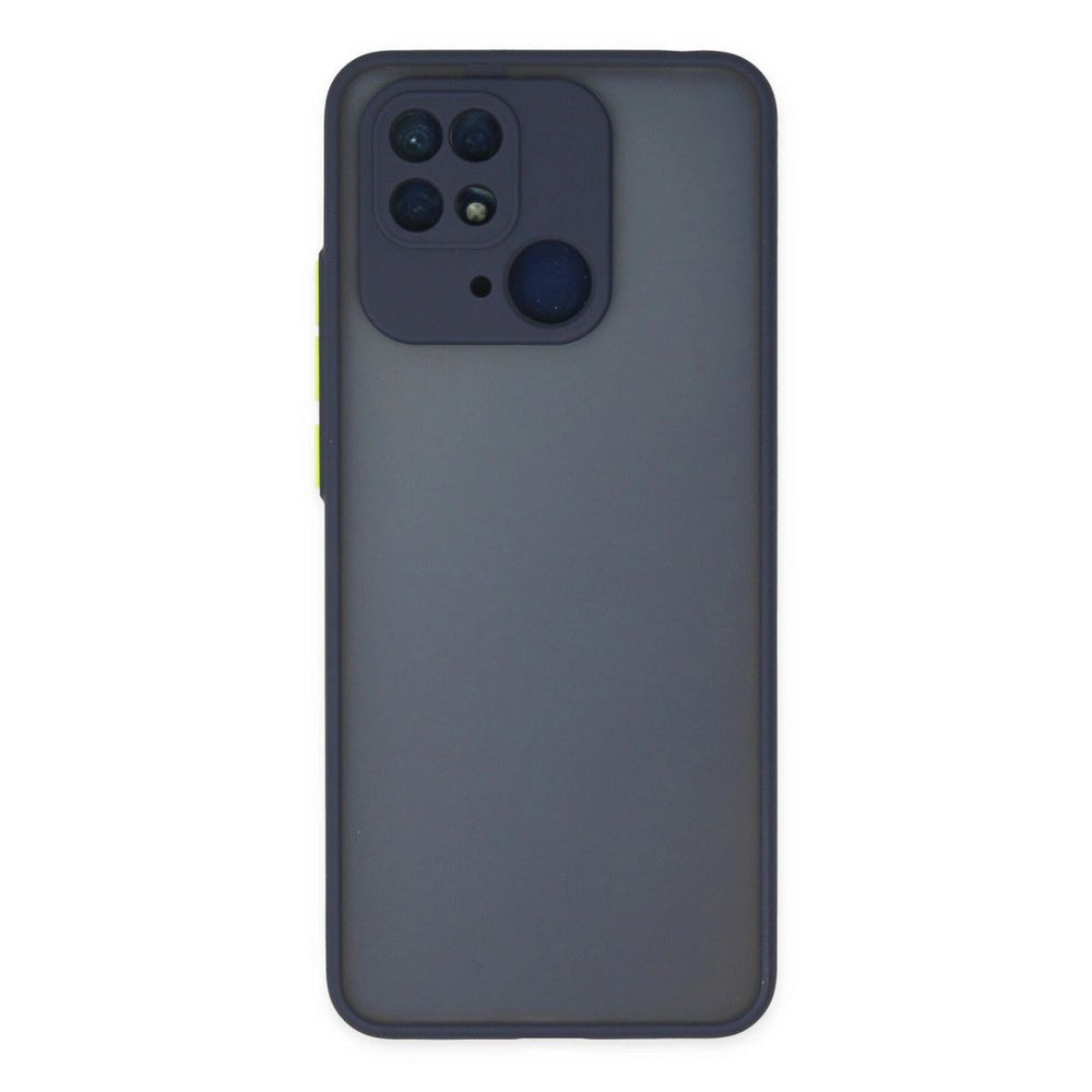 Xiaomi Redmi 10c Kılıf Montreal Silikon Kapak - Lacivert