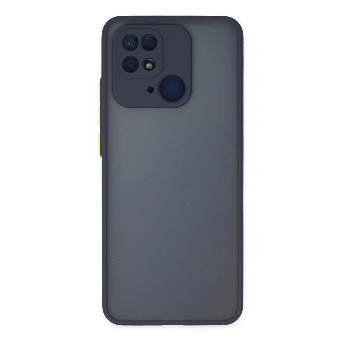Xiaomi Redmi 10c Kılıf Montreal Silikon Kapak - Lacivert
